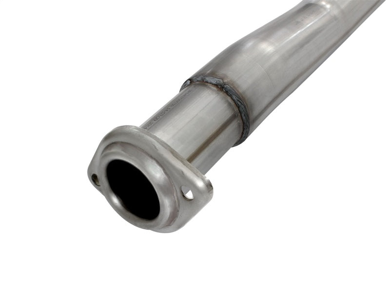 aFe Atlas Exhausts 4in Cat-Back Aluminized Steel Exhaust Sys 2015 Ford F-150 V6 3.5L (tt) Black Tip - Burkken Auto Parts
