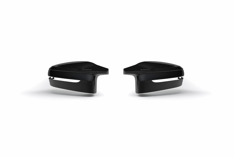 Akrapovic 2021+ BMW (G87) M2, (G80) M3 &amp; (G82) M4 Mirror Cap Set- Gloss Carbon - Burkken Auto Parts