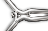 Akrapovic 16-17 AMG C63 Coupe Evolution Line Cat Back (Titanium) w/ Carbon Tips (Req. Link Pipe) - Burkken Auto Parts