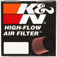 K&N Universal Clamp-On Air Filter 4-1/2in FLG / 5-7/8in B / 4-1/2in T / 8-3/8in H - Burkken Auto Parts