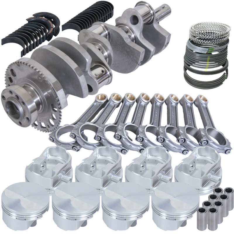 Eagle Chevy LS2 4.000in Crank 58 Tth Reluctor 6.125in I-Beam Rods 4.030in Pistons Rotating Assembly - Burkken Auto Parts