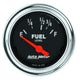 AutoMeter Gauge Fuel Level 2-1/16in. 16 Ohm(e) to 158 Ohm(f) Elec Traditional Chrome - Burkken Auto Parts