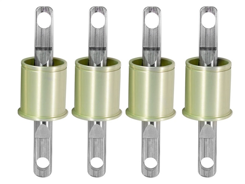 aFe Control PFADT Alum Frame Solid Spherical Control Arm Bearings Set; 06-13 Chevy Corvette C6 Z06 - Burkken Auto Parts