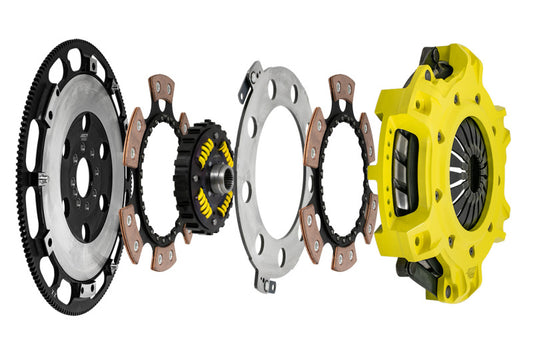 ACT 14-19 Chevrolet Corvette / 15-19 Chevrolet Corvette Z06 Mod-Twin 10.5 XT Sprung Race Clutch Kit - Burkken Auto Parts