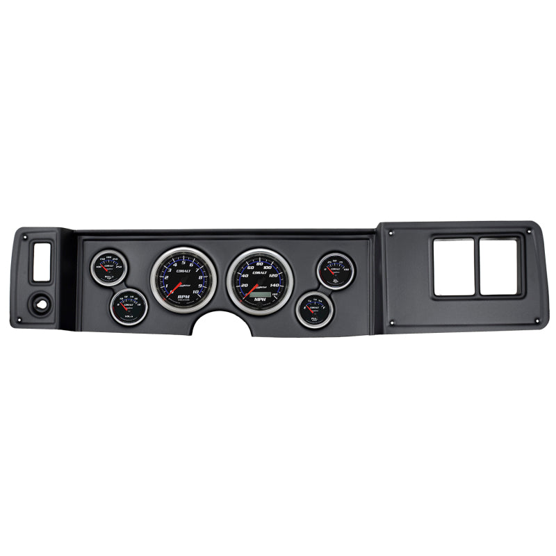 Autometer Cobalt 79-81 Camaro Dash Kit 6pc Tach / MPH / Fuel / Oil / WTMP / Volt - Burkken Auto Parts