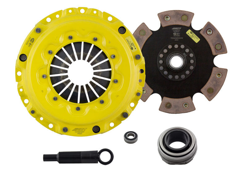 ACT 1990 Acura Integra HD/Race Rigid 6 Pad Clutch Kit - Burkken Auto Parts