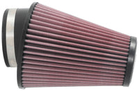 K&N Universal Clamp-On Air Filter 3-1/2in 10 Degree Flange 5-3/4in B 4-1/2in x 3-1/4in T 7in H - Burkken Auto Parts