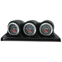 Autometer 07-10 Jeep Wrangler JK Oil PSI/Axle Temp/Volt 3 Piece Gauge Kit - Burkken Auto Parts