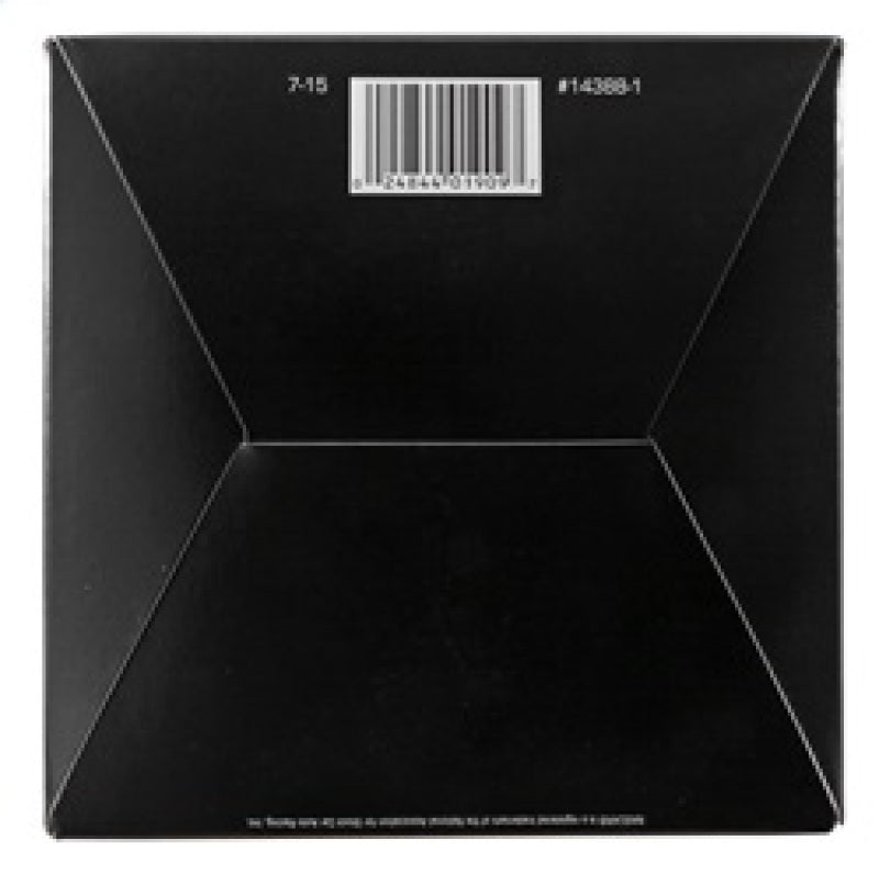 K&N Universal Rubber Filter - Round Tapered 6in Base OD x 3in Flange ID x 6in H - Burkken Auto Parts