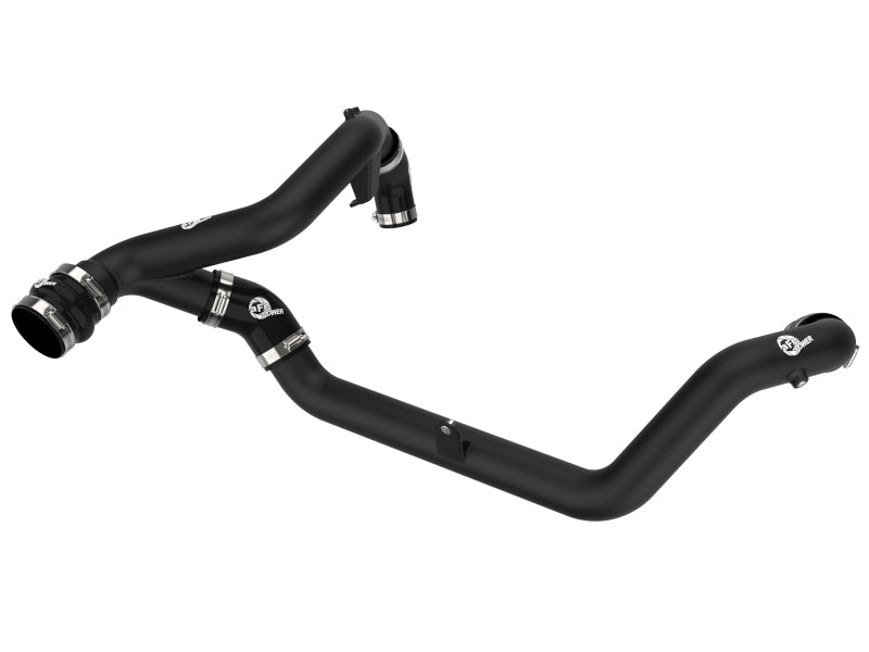 aFe BladeRunner 2 1/4in Intercooler Hot Side Charge Pipe 22-23 Ford Explorer V6-3.0L (tt) - Black - Burkken Auto Parts