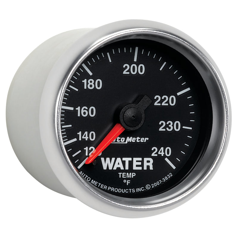 Autometer GS 52mm 120-240 Deg F Mechanical Water Temperature Gauge - Burkken Auto Parts