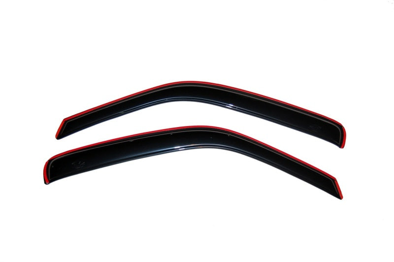 AVS 03-10 Chevy Kodiak Ventvisor In-Channel Window Deflectors 2pc - Smoke - Burkken Auto Parts