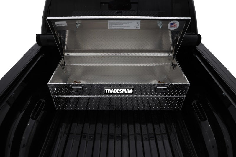 Tradesman Aluminum Flush Mount Truck Tool Box (48in.) - Brite - Burkken Auto Parts