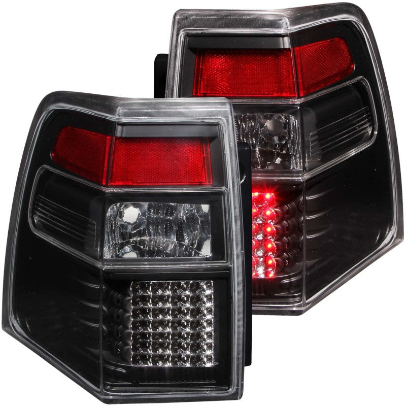 ANZO 2007-2014 Ford Expedition LED Taillights Black - Burkken Auto Parts