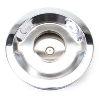 Edelbrock Air Cleaner Pro-Flo Series Round Steel Top Paper Element 14In Dia X 3 75In Dropped Base - Burkken Auto Parts