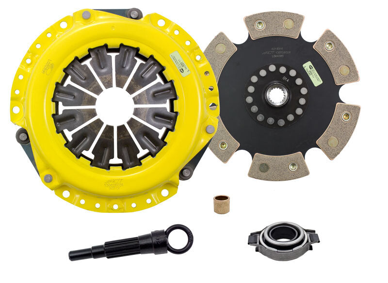 ACT 1996 Nissan 200SX XT/Race Rigid 6 Pad Clutch Kit - Burkken Auto Parts