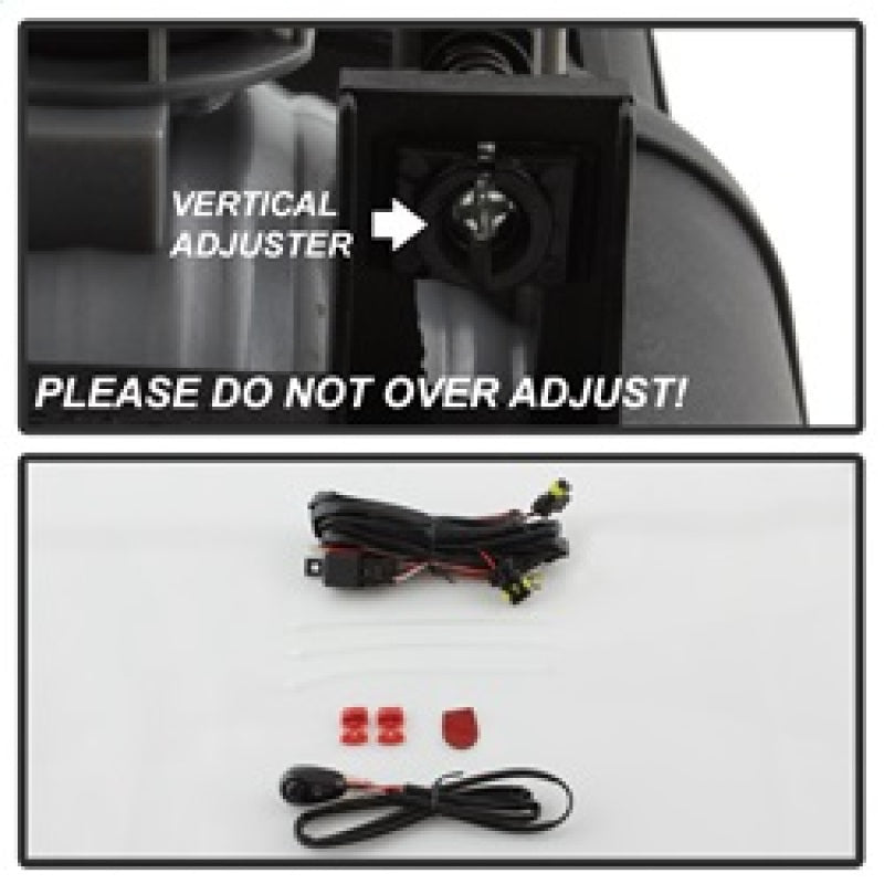 Spyder GMC Sierra 1500/2500 03-06/Sierra 1500HD/2500HD 03-06 OEM Fog Lightswo/switch Clear FL-GS03-C - Burkken Auto Parts