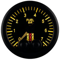 Autometer Stack 52mm 0-7 Bar M10 Male Pro-Control Fuel Pressure Gauge - Black - Burkken Auto Parts