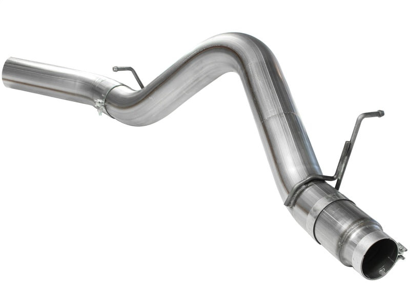 aFe MACHForce XP Exhaust 5in DPF-Back SS 11-13 GM Diesel Trucks V8-6.6L (td) (LML) - Burkken Auto Parts