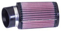 K&N Filter Universal Filter Round Straight 2.75in Flange ID / 4in OD / 6in Height / 20 deg Angle - Burkken Auto Parts
