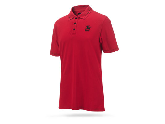 Akrapovic Corpo Polo Red Mens - 2XL