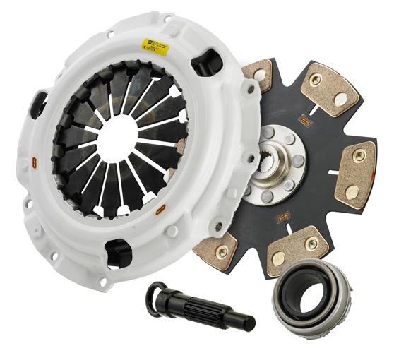 Clutch Masters 2000+ Honda K20 2.0L 4cyl w/ F Trans HD Pressure Plate - 6 Puck Rigid Ceramic Disc