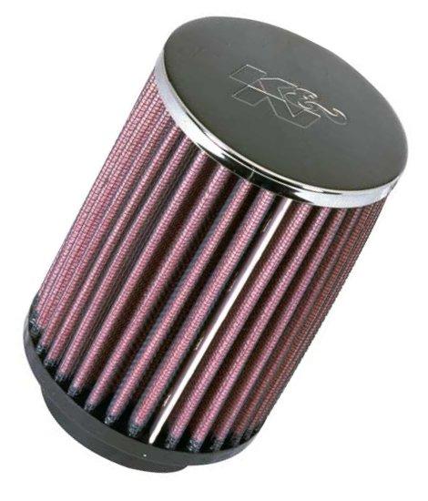 K&N Filter Universal Rubber Filter 2 1/4 inch Flange 3 1/2 inch OD 4 inch Height - Burkken Auto Parts
