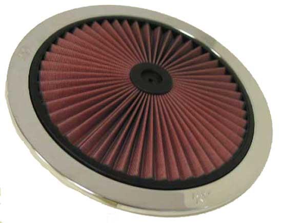 K&N X-Stream Flow Control 4Bl Holley No Choke 14X4 - Burkken Auto Parts