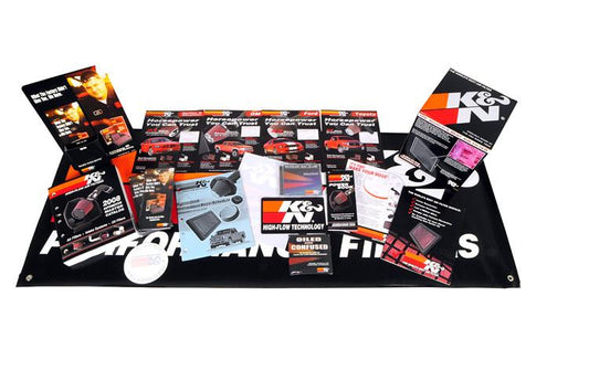 K&N  Promotional Decal/Sticker Pack - Burkken Auto Parts