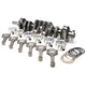 Brian Crower Nissan VR38 Stroker Kit - 94.4mm EN30B Crank 7/16in H-Beam Rods Pistons w/9310 Balanced - Burkken Auto Parts