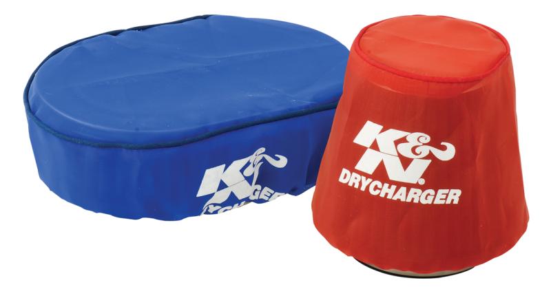 K&N Drycharger Wrap Black 3in W 4in L Closed Top - Burkken Auto Parts