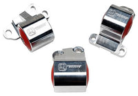 Innovative 92-95 Civic B/D Series Black Aluminum Mounts 85A Bushings (2 Bolt)