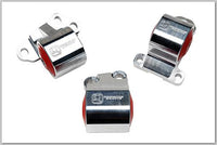 Innovative 92-95 Civic B/D Series Black Aluminum Mounts 60A Bushings (2 Bolt)