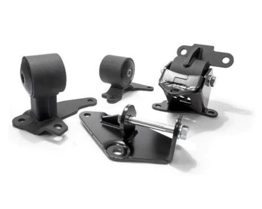 Innovative 96-00 Civic H-Series Black Steel Mounts 75A Bushings